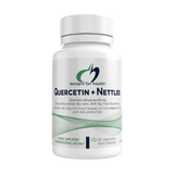 A supplement container of Quercetin + Nettles by Designs for Health
