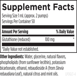 Ingredients: Glutathione (reduced)