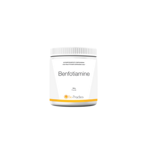 A supplement container of Benfotiamine 120g (Extemporaneous compounding) by Bio-Practica