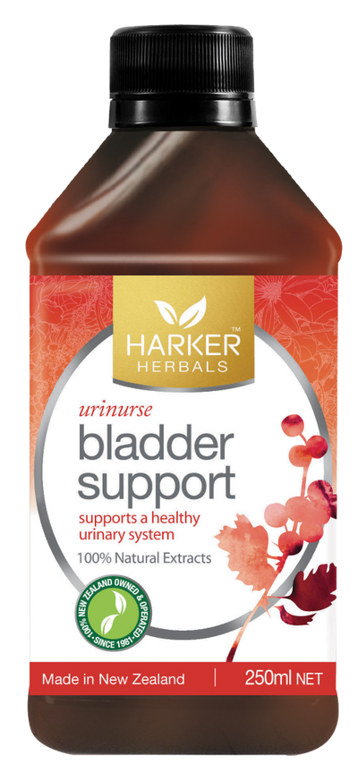 A supplement container of Bladder Support by Harker Herbals