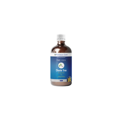 A supplement container of Chaste Tree 1:2 - 500ml by Nutrition Care