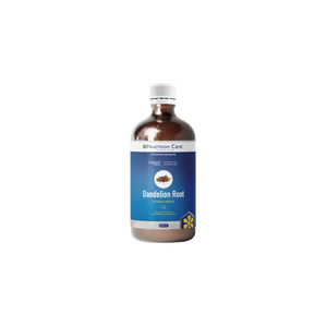 A supplement container of Dandelion Root 1:2 - 500ml by Nutrition Care