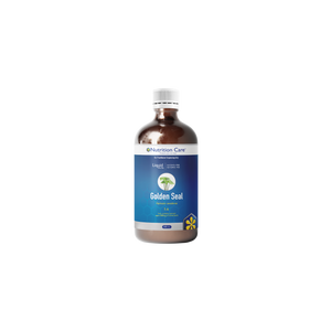 A supplement container of Golden Seal 1:4 - 500ml by Nutrition Care