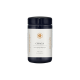 A supplement container of Chaga by SuperFeast