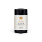 A supplement container of Reishi by SuperFeast
