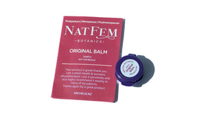 A supplement container of Original Balm Samples (25 pack) by Archeus NatFem Botanics