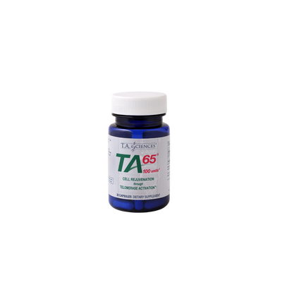 A supplement container of TA-65MD - 30 capsules by T.A. Sciences