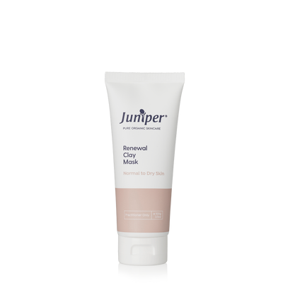 A supplement container of Renewal Argile Brightening Clay Mask 100g by Juniper