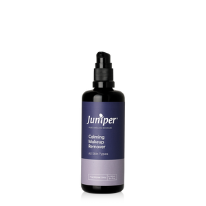 A supplement container of Calming Make-up Remover 100ml by Juniper