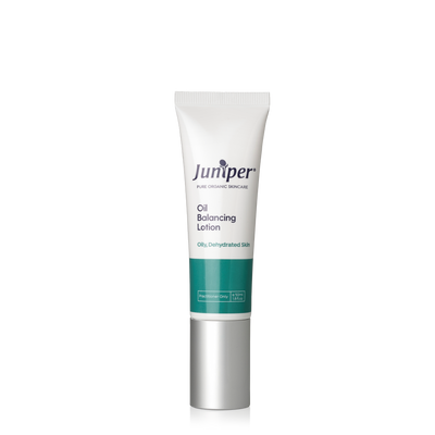 A supplement container of Oil Balancing Lotion 50ml by Juniper