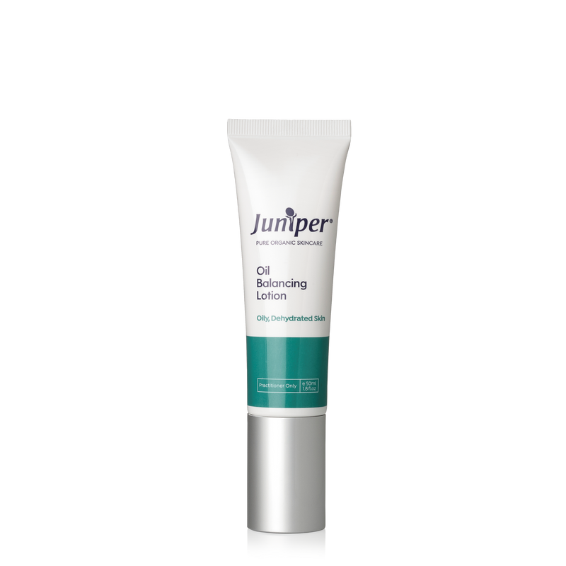 A supplement container of Oil Balancing Lotion 50ml by Juniper