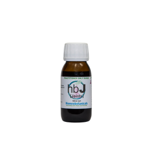 A supplement container of hbJ (Joints) 50ml by Homeobotanicals