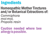 Supplement facts for hb#14 Promyr (Antiviral) 50ml