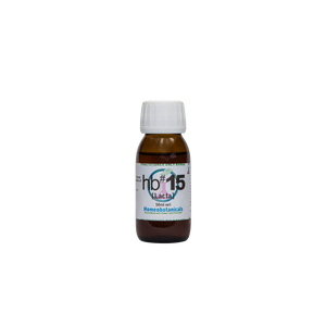 A supplement container of hb#15 Lacta (Milk Regulator) 50ml by Homeobotanicals