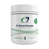 A supplement container of GI Biome Nourish 180g by Designs for Health