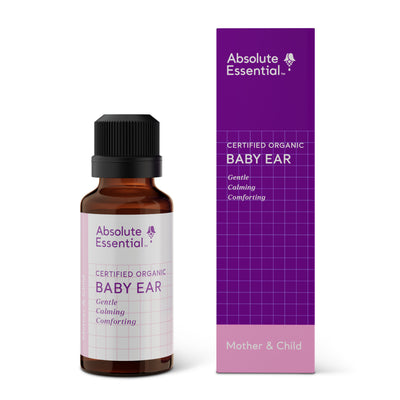 A supplement container of Baby Ear 25ml by Absolute Essential