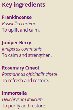 Supplement facts for Brow Chakra 10ml listing ingredients including Boswellia Serrata, Indian Frankincense Extract, Rosemary (Rosmarinus officinalis), Rosemary (Rosmarinus officinalis) extract