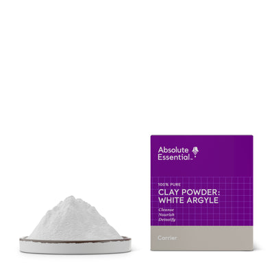 A supplement container of Clay Powder: White Argyle 50g by Absolute Essential