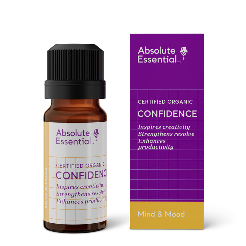 A supplement container of Confidence 10ml by Absolute Essential