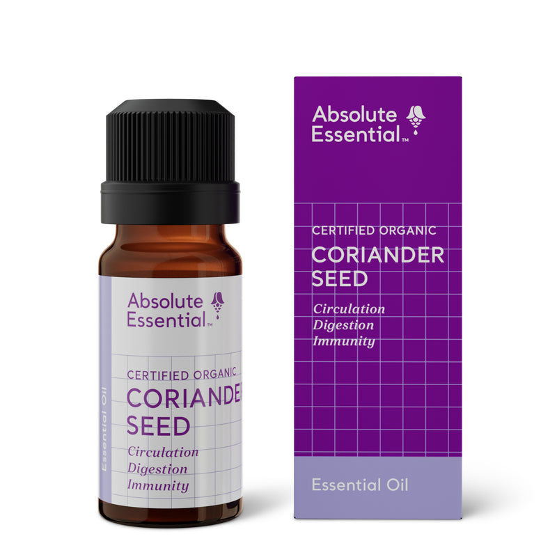 A supplement container of Coriander Seed 10ml by Absolute Essential