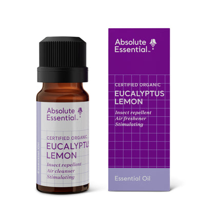 Supplement facts for Eucalyptus Lemon 10ml listing ingredients including Eucalyptus Oil, Lemon Extract