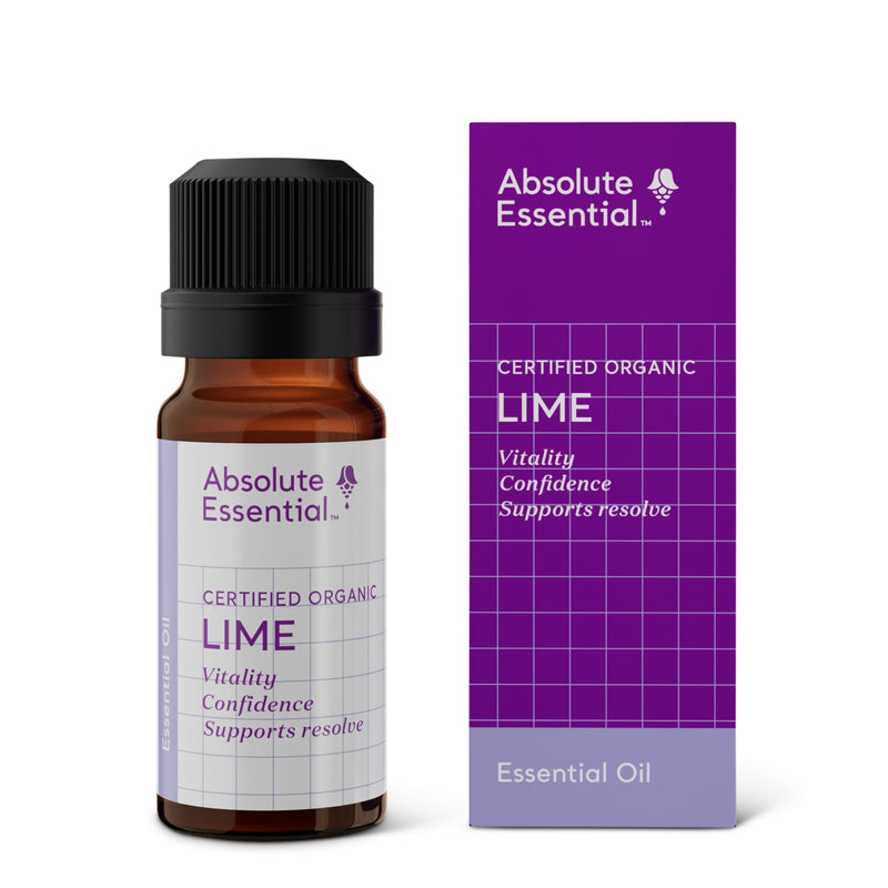 A supplement container of Lime 10ml by Absolute Essential