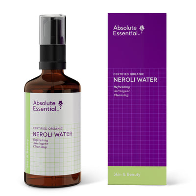A supplement container of Neroli Water 100ml by Absolute Essential