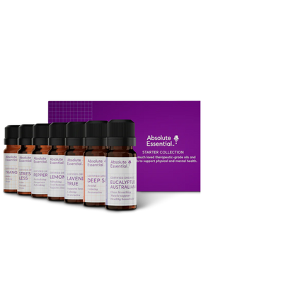 A supplement container of Starter Collection by Absolute Essential