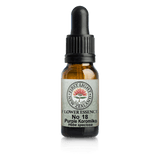A supplement container of No. 18 - Purple Koromiko (Simplicity) 10ml by First Light Flower Essences