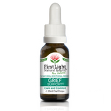 A supplement container of Grief Support (Care and Comfort) 20ml by First Light Natural Health