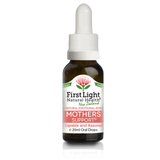 A supplement container of Mothers Support (Capable and Assured) 20ml by First Light Natural Health