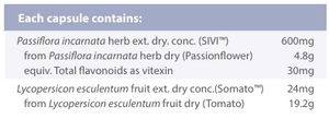 Supplement facts for RestoraSleep