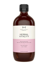 A supplement container of Herbal Vitality by Herbal Extract Company