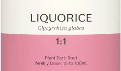 Supplement facts for Liquorice 1:1