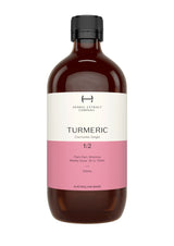 A supplement container of Tumeric 1:2 by Herbal Extract Company