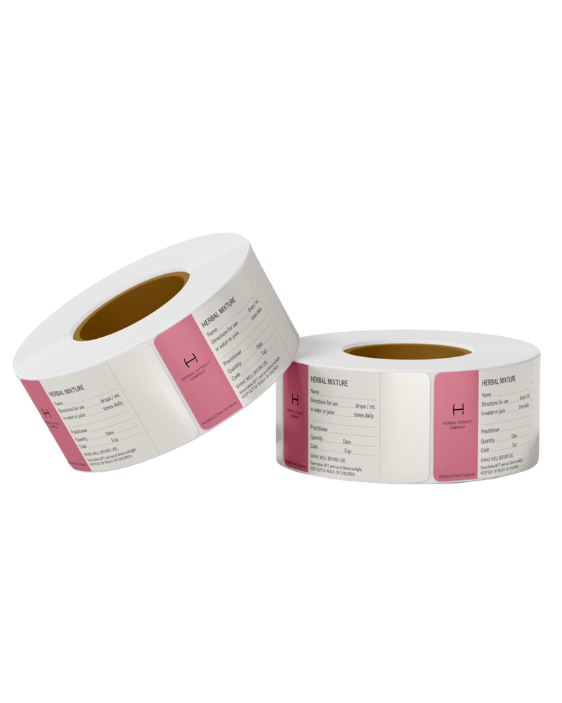 A supplement container of Practitioner Labels by Herbal Extract Company