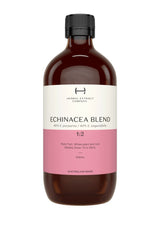 A supplement container of Echinacea Blend 1:2 by Herbal Extract Company
