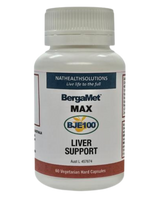 A supplement container of BergaMet Liver Max by Bergamet Pro
