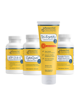 A supplement container of Foundation Kit (Orange) by Researched Nutritionals