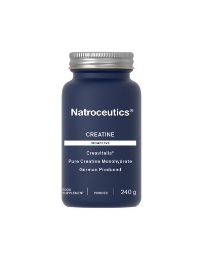 A supplement container of Creatine Bioactive by Natroceutics