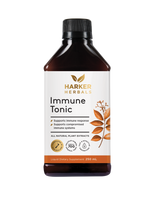 A supplement container of Immune Tonic by Harker Herbals