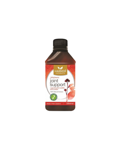 A supplement container of Joint Support by Harker Herbals