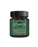 A supplement container of Angry Skin Recovery Balm by Kure