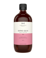A supplement container of Dong Quai 1:1 by Herbal Extract Company