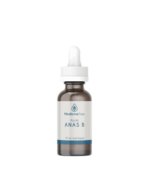 A supplement container of Acute ANAS B by Medicine Tree