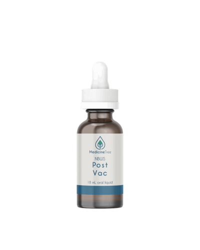 A supplement container of NBWS Post Vac by Medicine Tree
