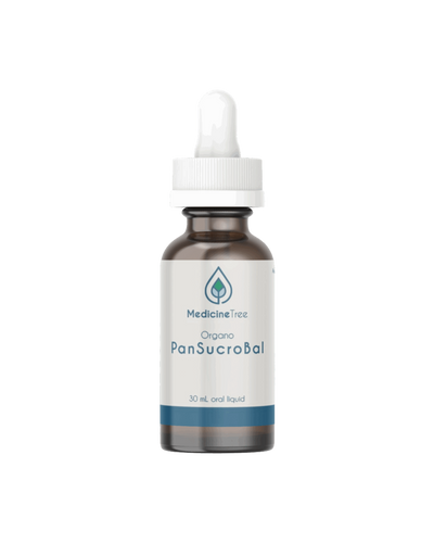 A supplement container of Organo Pan Sucro Bal by Medicine Tree