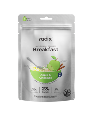 A supplement container of Original Dairy Breakfast by Radix Nutrition