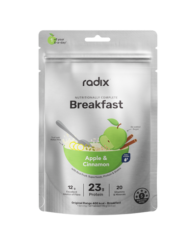 A supplement container of Original Dairy Breakfast by Radix Nutrition