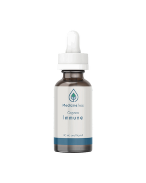 A supplement container of Organo Immune by Medicine Tree